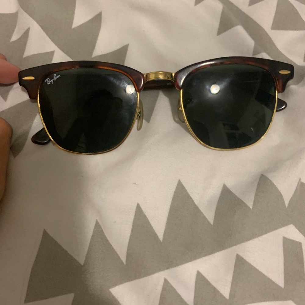 Classic Rayban club masters with case